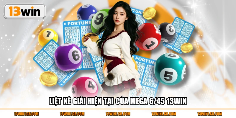 Liệt kê giải hiện tại của Mega 6 45 13WIN